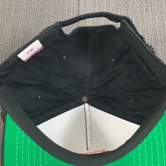 Roberts & Dybdahl Rope Baseball Hat Mens OSFA Black Orange Strapback YoungAn - Picture 11 of 12